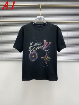 2025新作 LOUIS VUITTONルイヴィトン ラウンドネック 半袖Tシャツ   着回し可