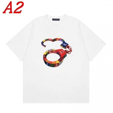  LOUIS VUITTONルイヴィトン 2025新作   ラウンドネック 半袖Tシャツ   マインドフル