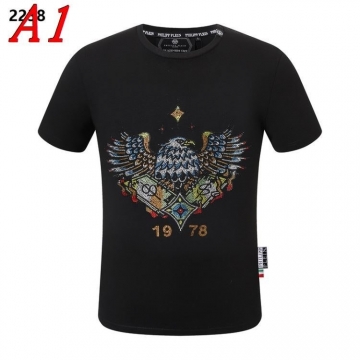  PHILIPP PLEINフィリッププレイン 2025新作 クルーネック 半袖Tシャツ グラフィック