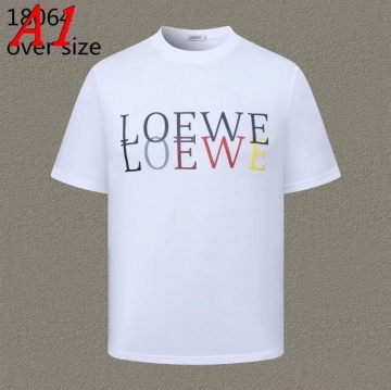2025新作 LOEWEロエベ ラウンドネック 半袖Tシャツ   エッジー