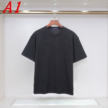 2025新作 LOUIS VUITTONルイヴィトン クルーネック 半袖Tシャツ ロゴプリント