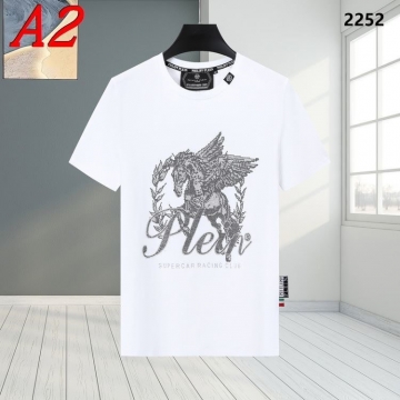 2025新作 PHILIPP PLEINフィリッププレイン ラウンドネック 半袖Tシャツ   インクルーシブ
