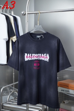 2025新作 BALENCIAGAバレンシアガ ラウンドネック 半袖Tシャツ   クール&カジュアル