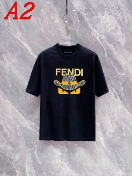 2025新作 FENDIフェンデイ クルーネック 半袖Tシャツ デイリー