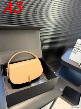2025 ラフ ショルダーバッグ/ハンドバッグ YSL  イヴ サンローラン   24CM