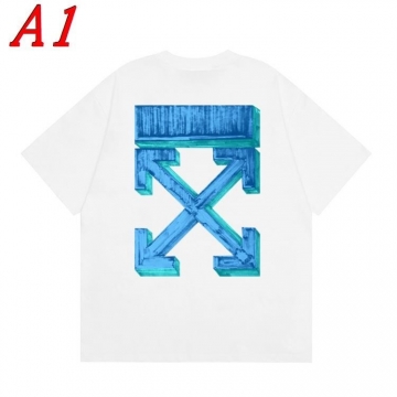 OFF-WHITEオフホワイト 2025新作   ラウンドネック 半袖Tシャツ   ハイセンス