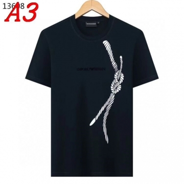 2025新作 ARMANIアルマーニ クルーネック 半袖Tシャツ シンプル