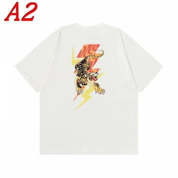  EVISUエヴィス 2025新作   ラウンドネック 半袖Tシャツ   エスケープ