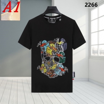 2025新作 PHILIPP PLEINフィリッププレイン クルーネック 半袖Tシャツ カジュアル