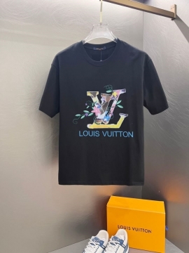 2025新作 LOUIS VUITTONルイヴィトン クルーネック 半袖Tシャツ ステートメント
