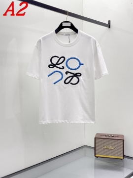 2025新作 LOEWEロエベ クルーネック 半袖Tシャツ エスケープ