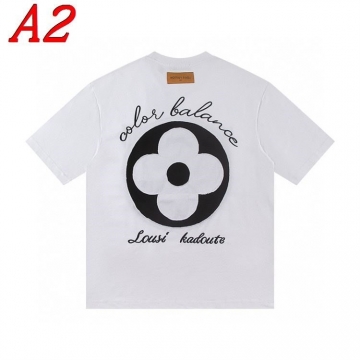 2025新作 LOUIS VUITTONルイヴィトン クルーネック 半袖Tシャツ ノスタルジック