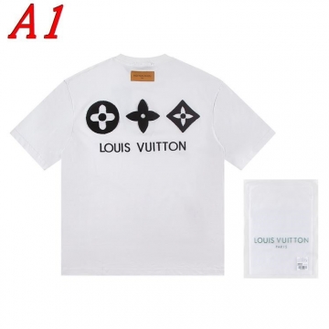 2025新作 LOUIS VUITTONルイヴィトン クルーネック 半袖Tシャツ ポジティブ