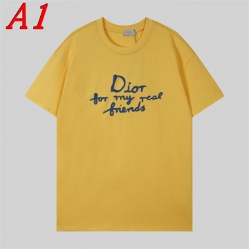  DIORディオール 2025新作 クルーネック 半袖Tシャツ ファストファッション