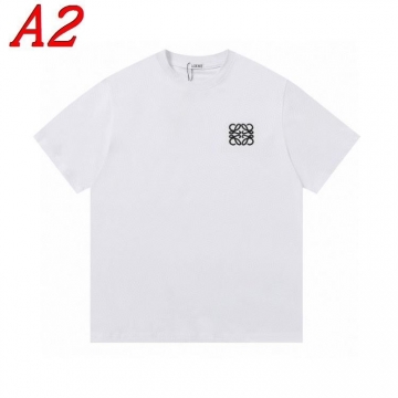  LOEWEロエベ 2025新作 クルーネック 半袖Tシャツ ワイルド