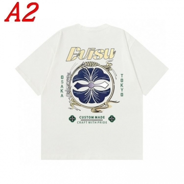 2025新作 EVISUエヴィス クルーネック 半袖Tシャツ スリムシルエット