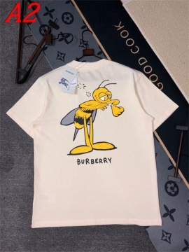 2025新作 BURBERRYバーバリー ラウンドネック 半袖Tシャツ   ミニマリズム