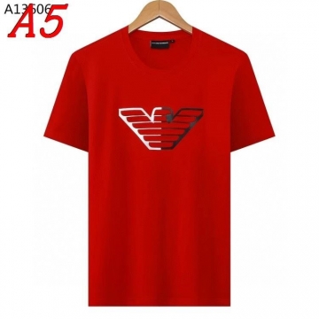 2025新作 ARMANIアルマーニ ラウンドネック 半袖Tシャツ   ルーズフィット