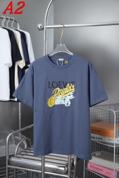 2025新作 LOEWEロエベ ラウンドネック 半袖Tシャツ   リラックス感