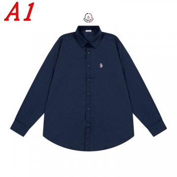 25新作 バーゲン MONCLER モンクレール シャツ 39=M 40=L 41=XL 42=XXL 43=XXXL