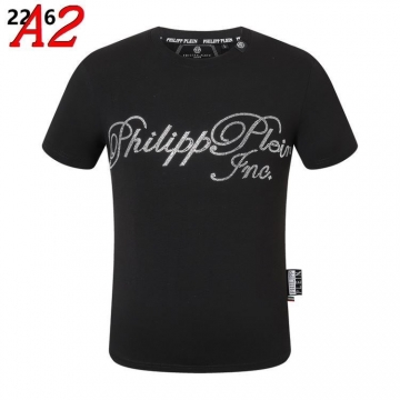 2025新作 PHILIPP PLEINフィリッププレイン ラウンドネック 半袖Tシャツ   ハイセンス
