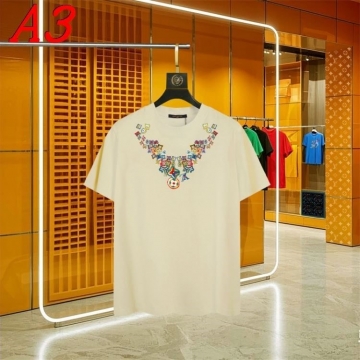  LOUIS VUITTONルイヴィトン 2025新作 クルーネック 半袖Tシャツ マルチシーズン