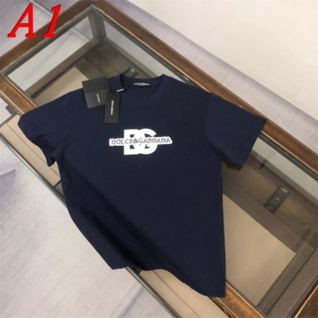  DOLCE＆GABBANAドルチェ＆ガッバーナ 2025新作 クルーネック 半袖Tシャツ スリムシルエット