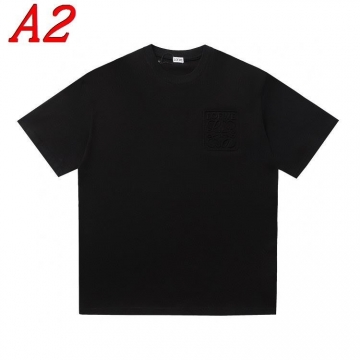 2025新作 LOEWEロエベ クルーネック 半袖Tシャツ ミステリアス