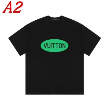  LOUIS VUITTONルイヴィトン 2025新作   ラウンドネック 半袖Tシャツ   エスニックモダン