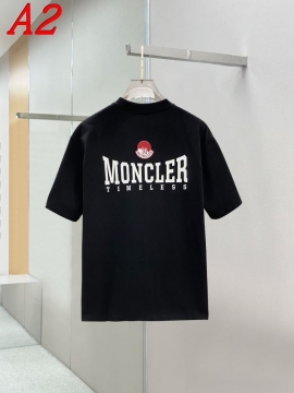 2025新作 MONCLERモンクレール ラウンドネック 半袖Tシャツ   フェミニン