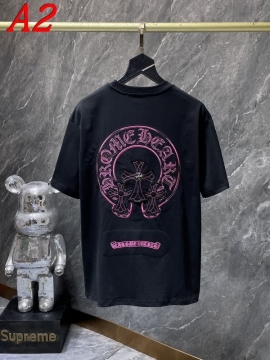  CHROME HEARTSクロムハーツ 2025新作 クルーネック 半袖Tシャツ アウトドア対応
