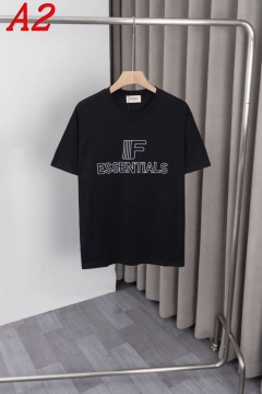 2025新作 Fear of God ESSENTIALSフィアオブゴッド エッセンシャルズ クルーネック 半袖Tシャツ ワイルド