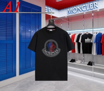 2025新作 MONCLERモンクレール クルーネック 半袖Tシャツ ルーズフィット