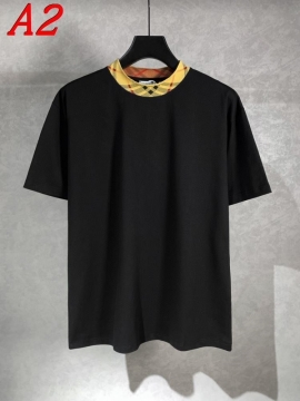  BURBERRYバーバリー 2025新作   ラウンドネック 半袖Tシャツ   リベラル