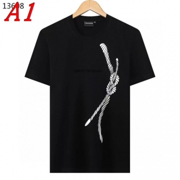 2025新作 ARMANIアルマーニ クルーネック 半袖Tシャツ シンプル