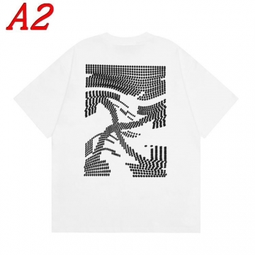  OFF-WHITEオフホワイト 2025新作   ラウンドネック 半袖Tシャツ   インクルーシブ