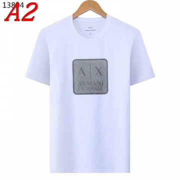 2025新作 ARMANIアルマーニ クルーネック 半袖Tシャツ フューチャリスティック