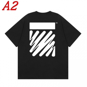  OFF-WHITEオフホワイト 2025新作 クルーネック 半袖Tシャツ ナチュラル