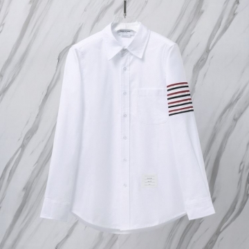 25新作 最新作 THOM BROWNE トムブラウン シャツ 0=S 1=M 2=L 3=XL 4=XXL