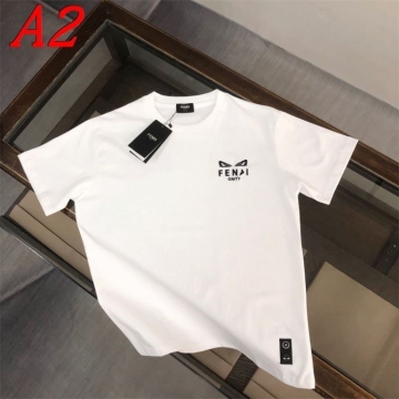 2025新作 FENDIフェンデイ ラウンドネック 半袖Tシャツ   マインドフル