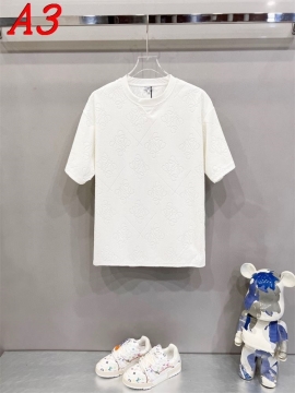 2025新作 LOEWEロエベ ラウンドネック 半袖Tシャツ   アメカジ