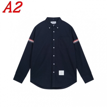 25新作 数量限定 THOM BROWNE トムブラウン シャツ 0=S 1=M 2=L 3=XL 4=XXL