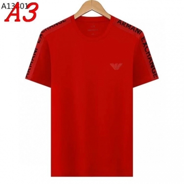 2025新作 ARMANIアルマーニ ラウンドネック 半袖Tシャツ   トラベル向け