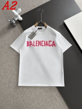  BALENCIAGAバレンシアガ 2025新作 クルーネック 半袖Tシャツ トレンドトップ
