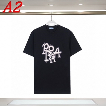  PRADAプラダ 2025新作 クルーネック 半袖Tシャツ ハイブランド風