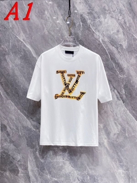 2025新作 LOUIS VUITTONルイヴィトン ラウンドネック 半袖Tシャツ   コスパ良