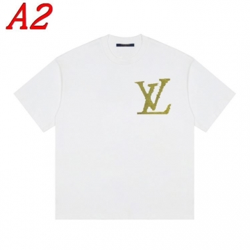 2025新作 LOUIS VUITTONルイヴィトン クルーネック 半袖Tシャツ デジタルプリント