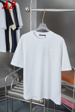  LOUIS VUITTONルイヴィトン 2025新作 クルーネック 半袖Tシャツ ビビッド