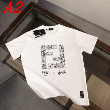 2025新作 FENDIフェンデイ ラウンドネック 半袖Tシャツ   ソフィスティケート