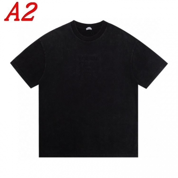  LOEWEロエベ 2025新作   ラウンドネック 半袖Tシャツ   アンニュイ
